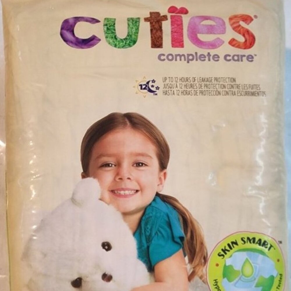 Cuties Diapers (2 bags/NEW)
